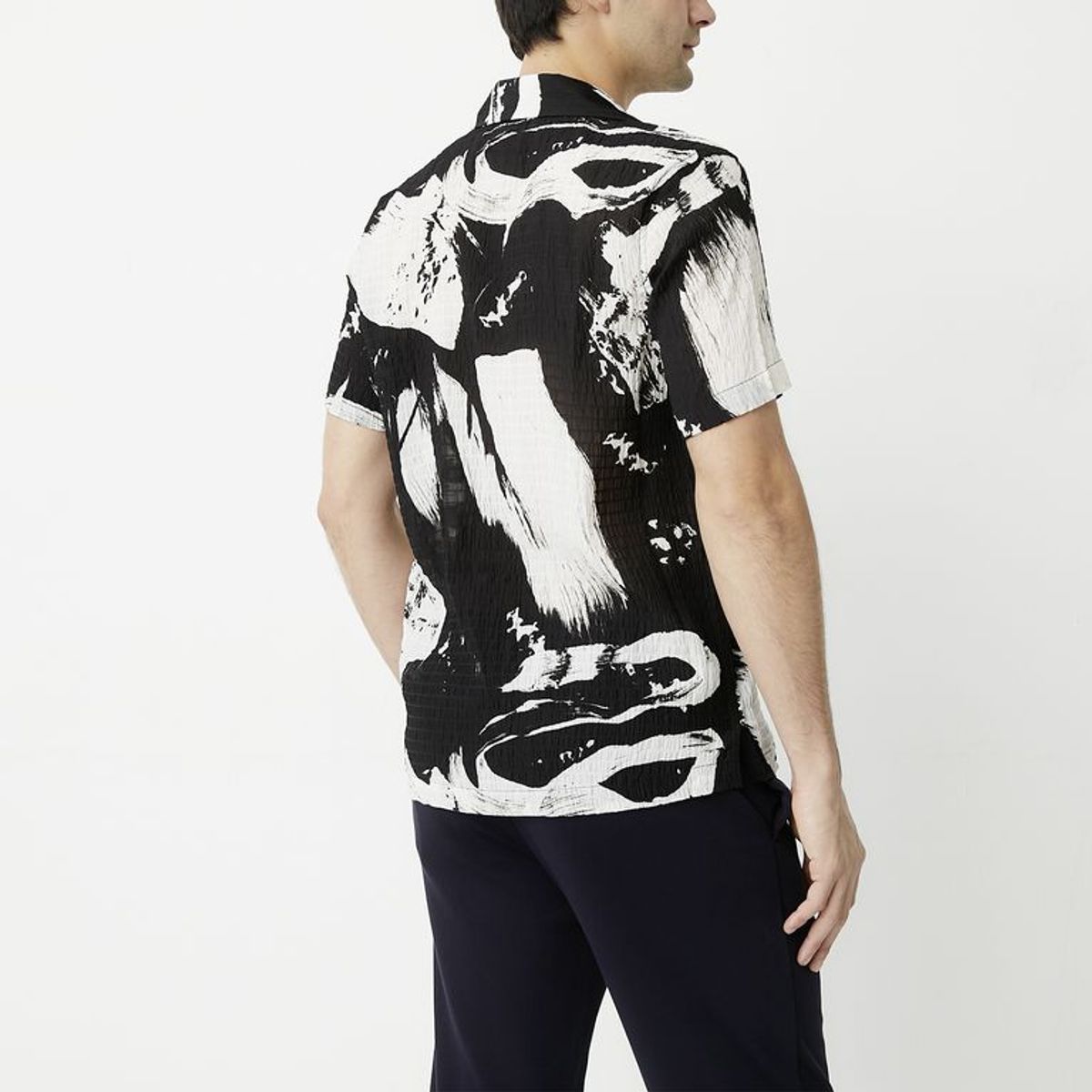 BASEMENT - Camisa Casual Regular Fit Hombre Basement