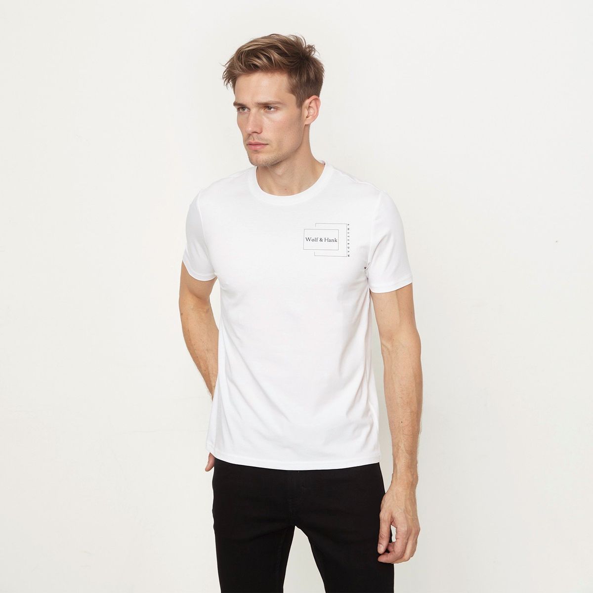 WOLF&HANK - Polo Algodón Casual Hombre Wolf& Hank