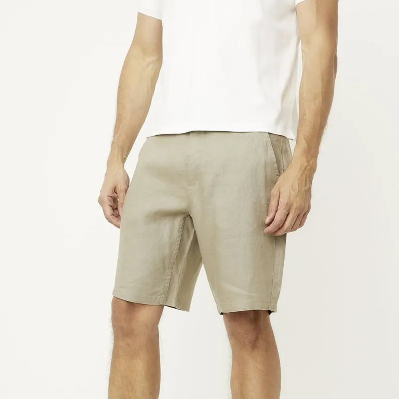 WOLF&HANK - Short 100% Lino Casual Hombre Wolf&hank