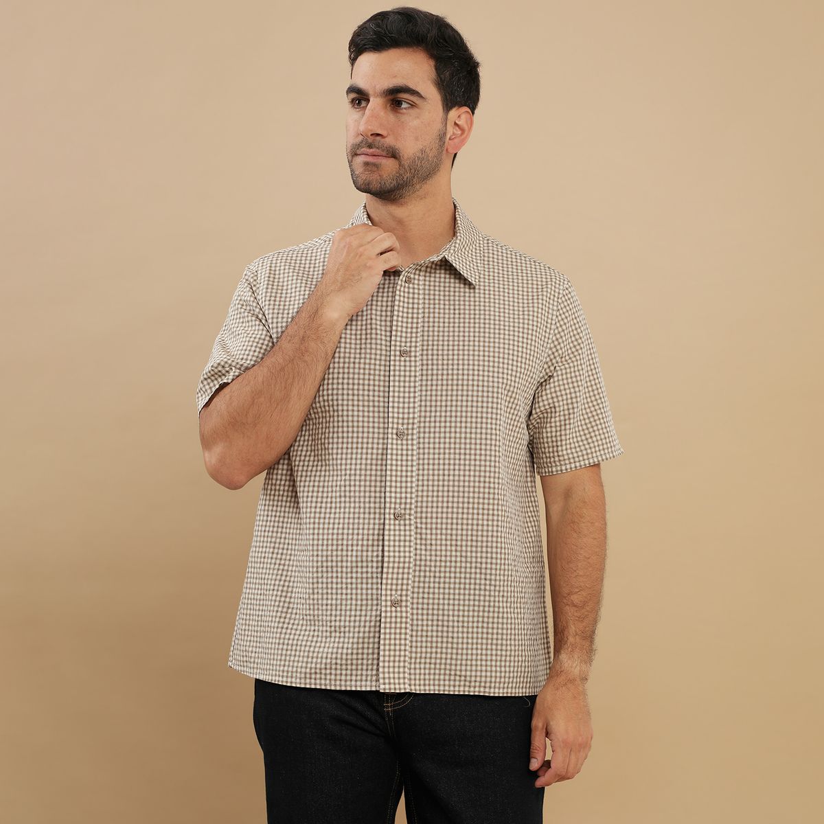 BASEMENT - Camisa  Casual Hombre Basement