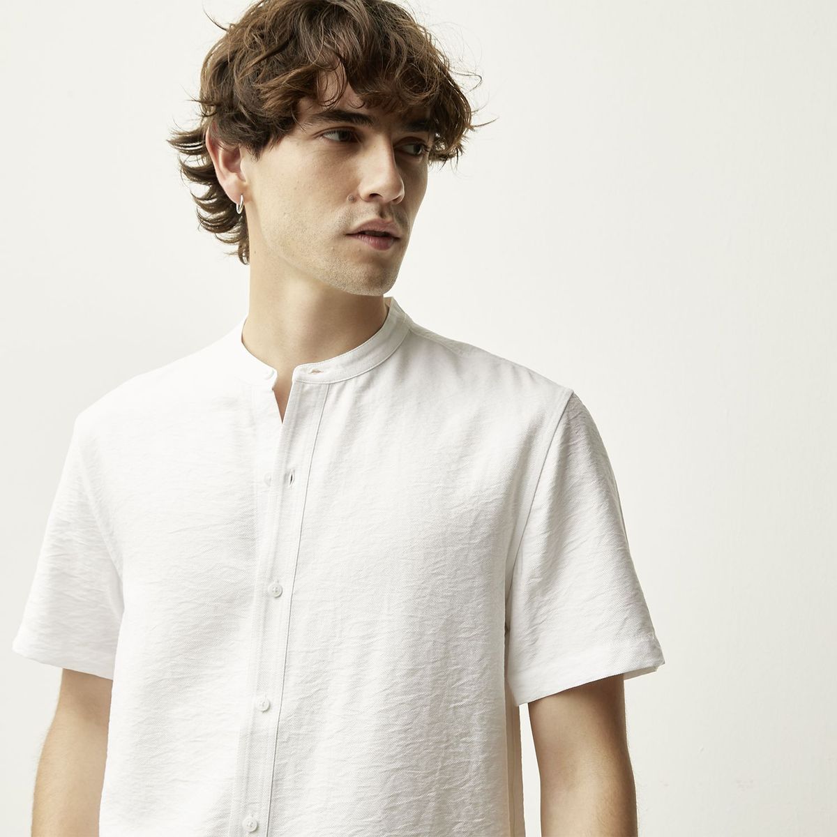 BASEMENT - Camisa Casual Regular Fit Hombre Basement