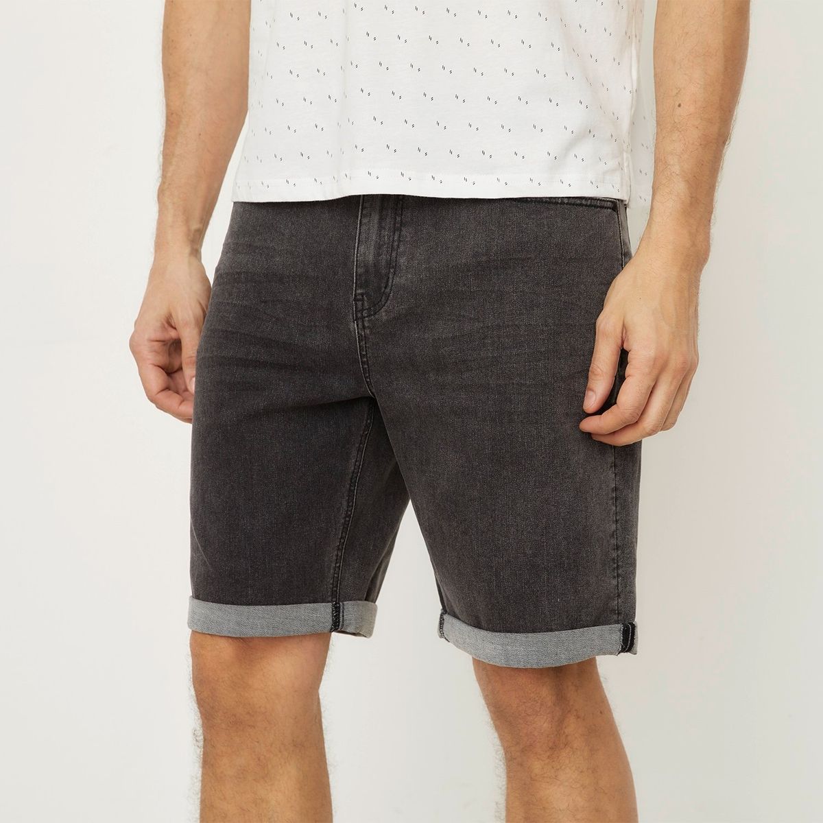 NEWPORT - Short Jean Algodón Casual Hombre Newport