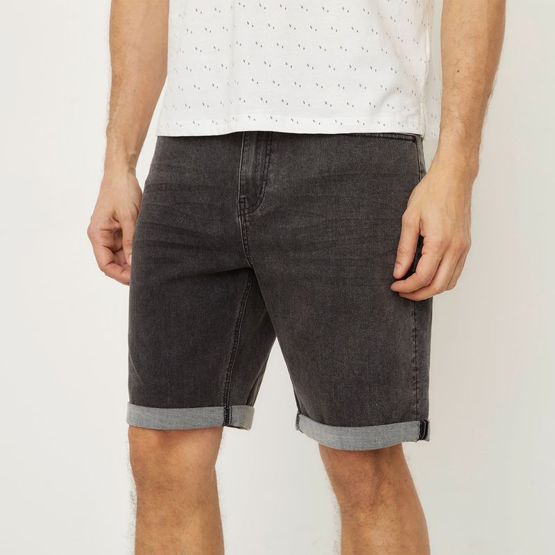 NEWPORT - Short Jean Algodón Casual Hombre Newport