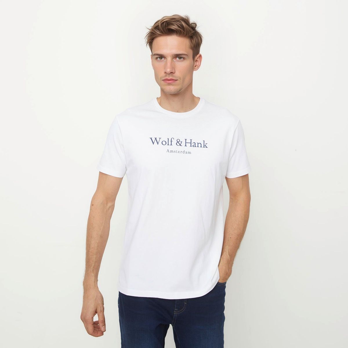 WOLF&HANK - Polo 100% Algodón Regular Fit Hombre Wolf& Hank