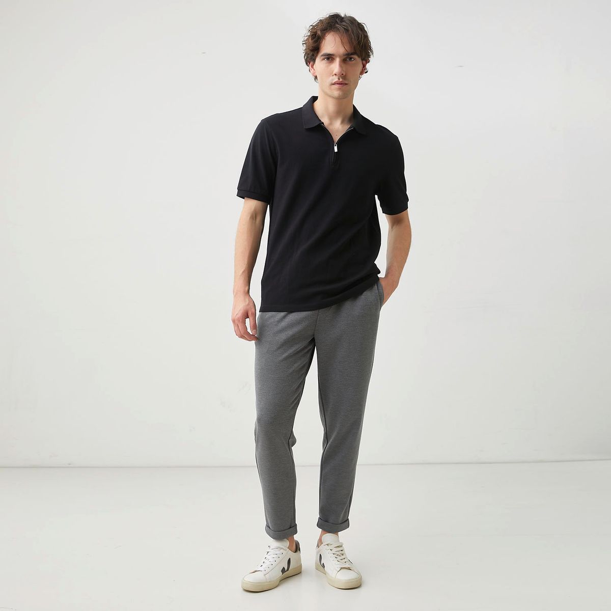 BASEMENT - Pantalón Regular Fit Hombre Basement