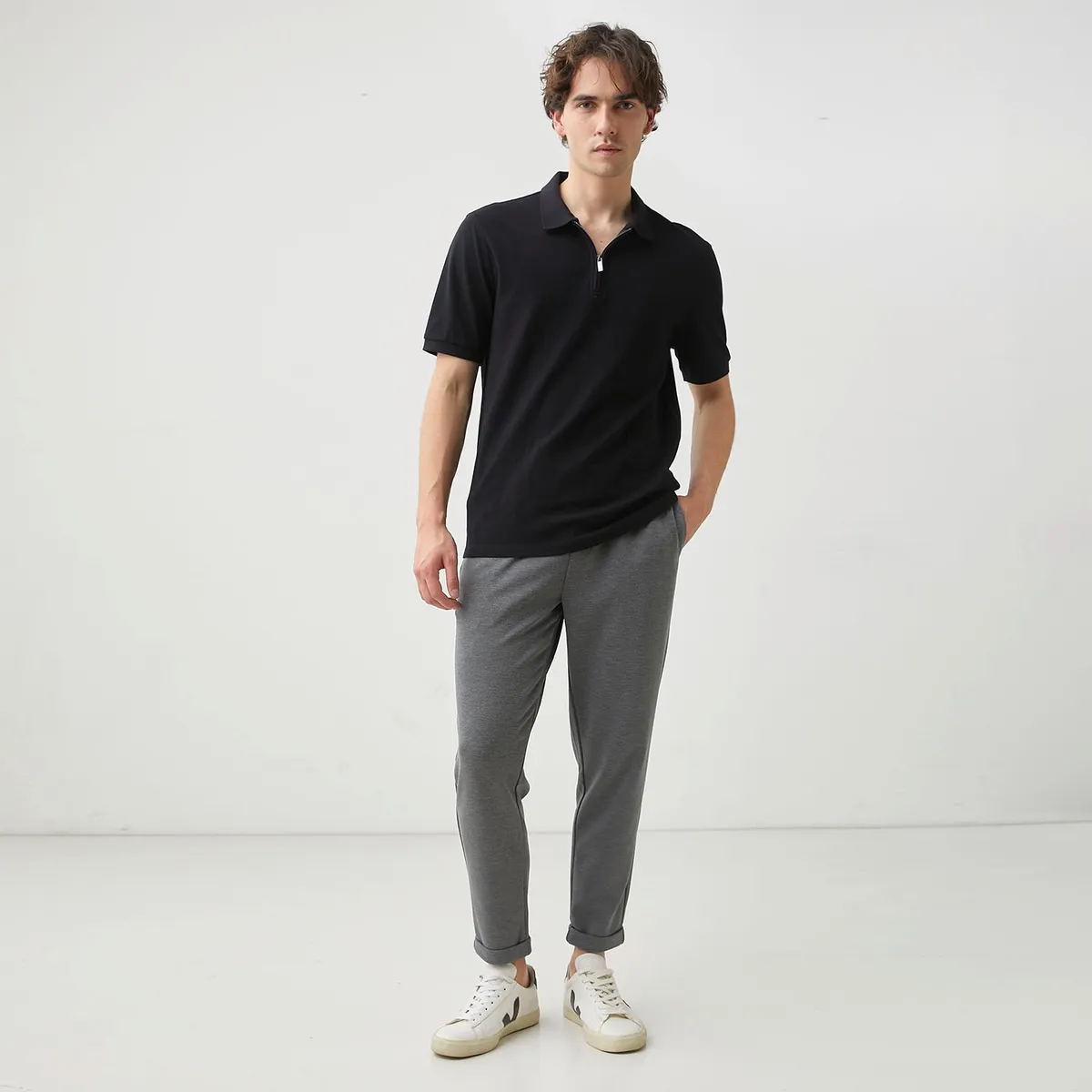 BASEMENT - Pantalón Regular Fit Hombre Basement