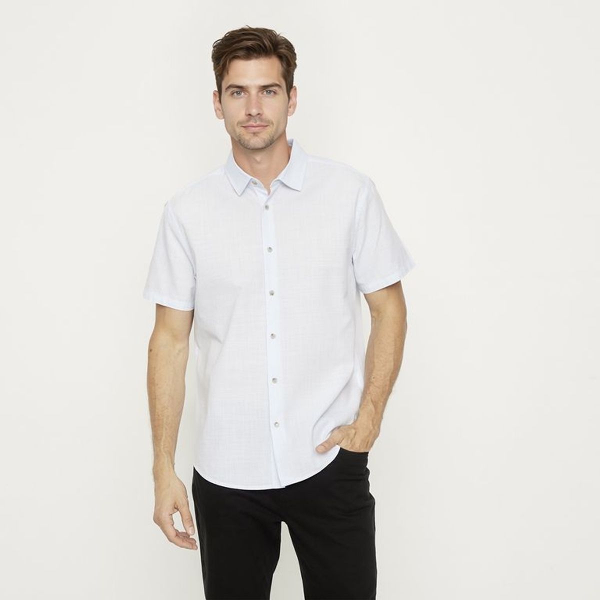 NEWPORT - Camisa 100% Algodón Casual Hombre Newport