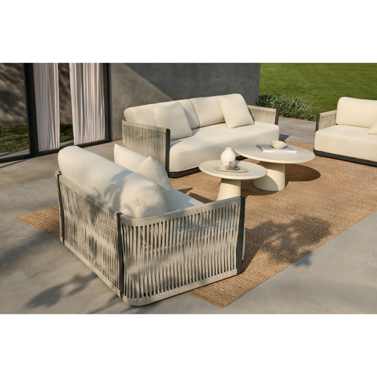 BASEMENT HOME - Set X2 Mesas De Centro De Terraza Gregory