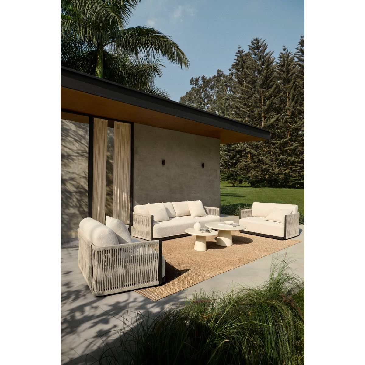 BASEMENT HOME - Set X2 Mesas De Centro De Terraza Gregory