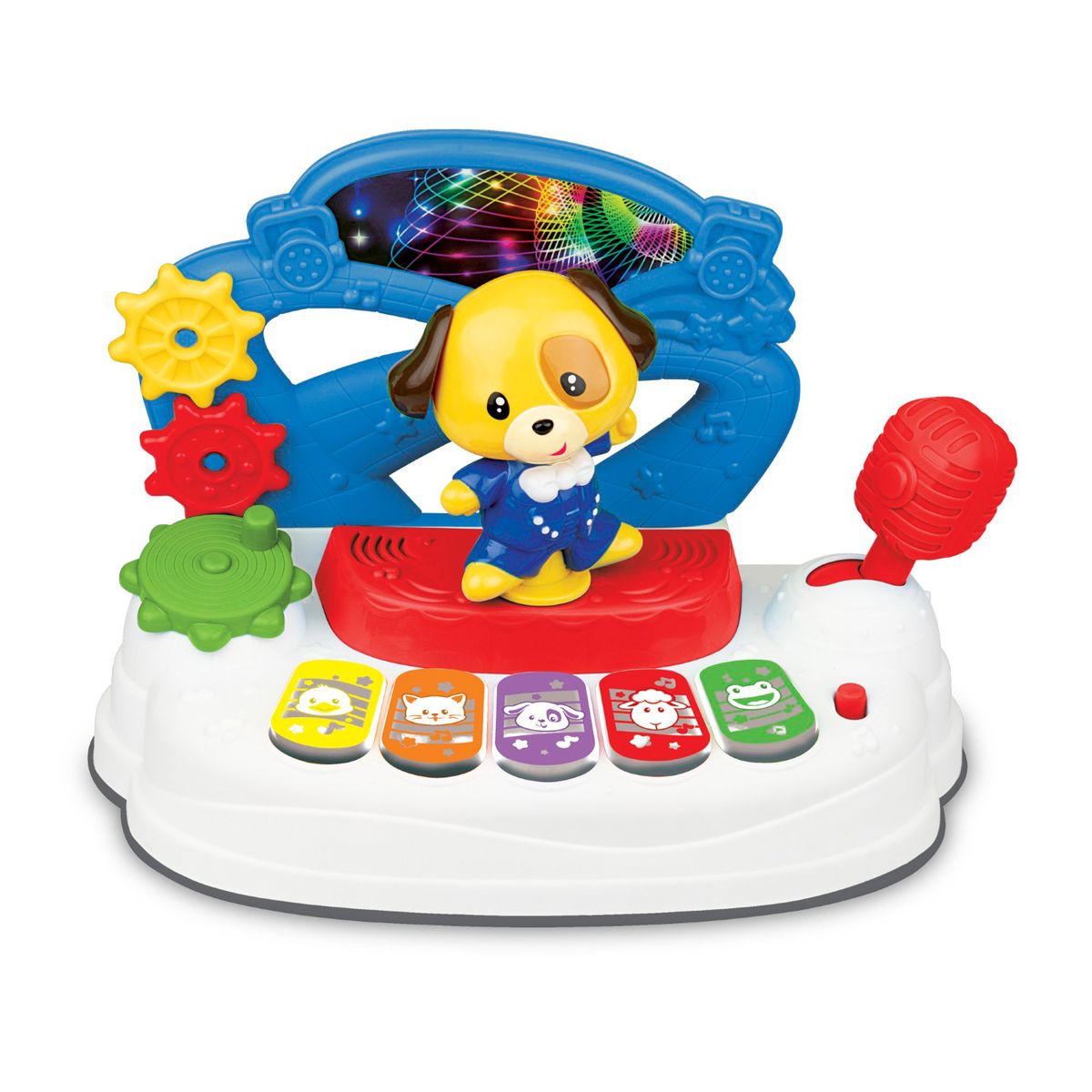 WINFUN - Juguete Piano Con Perrito Luz Y Sonido Winfun