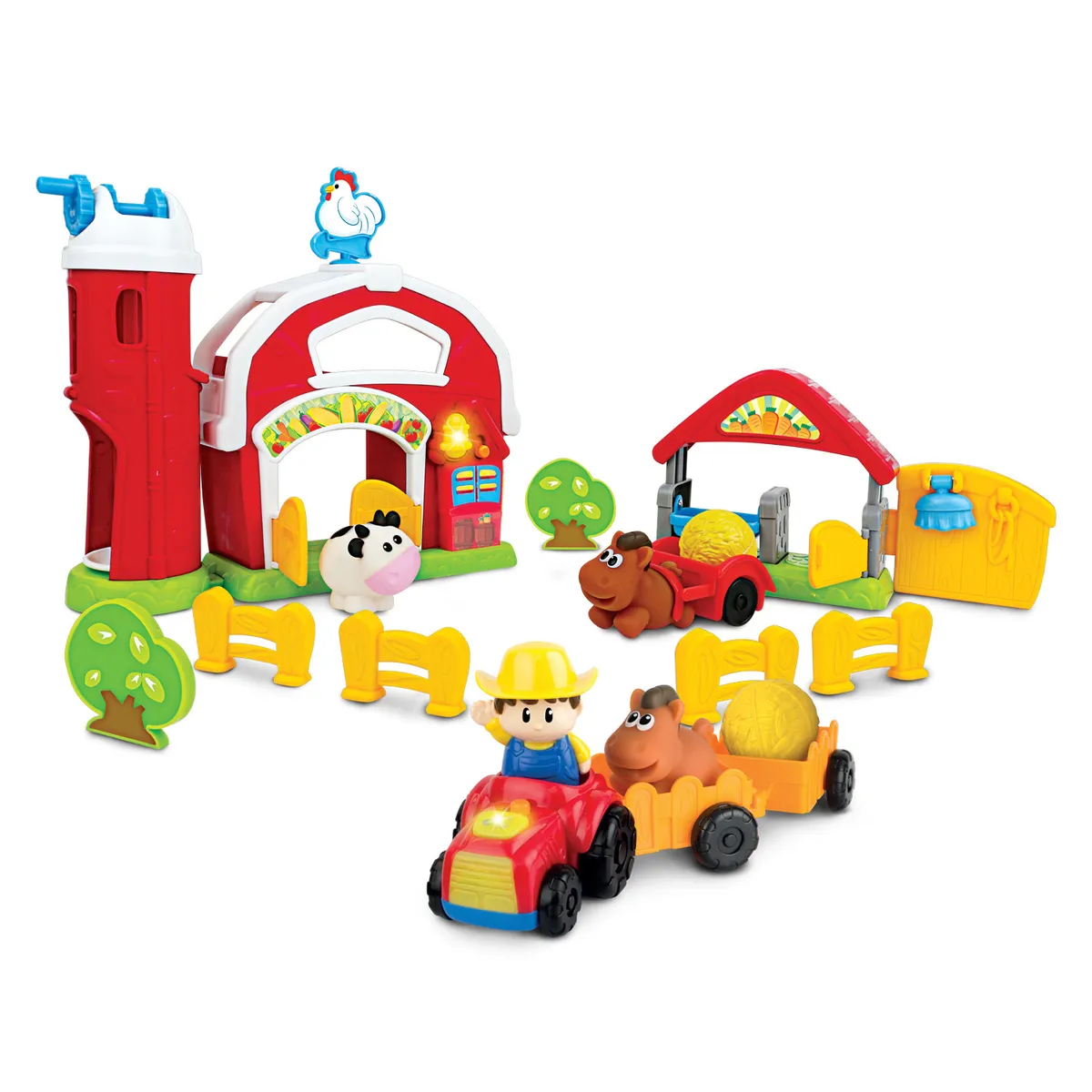 WINFUN - Set De Juego Granja Tractor Divertido Winfun