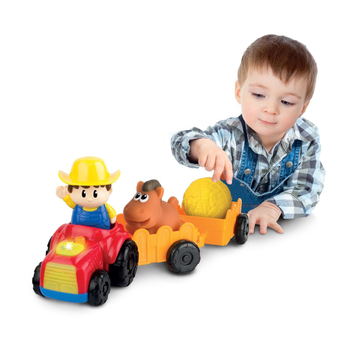 WINFUN - Set De Juego Granja Tractor Divertido Winfun