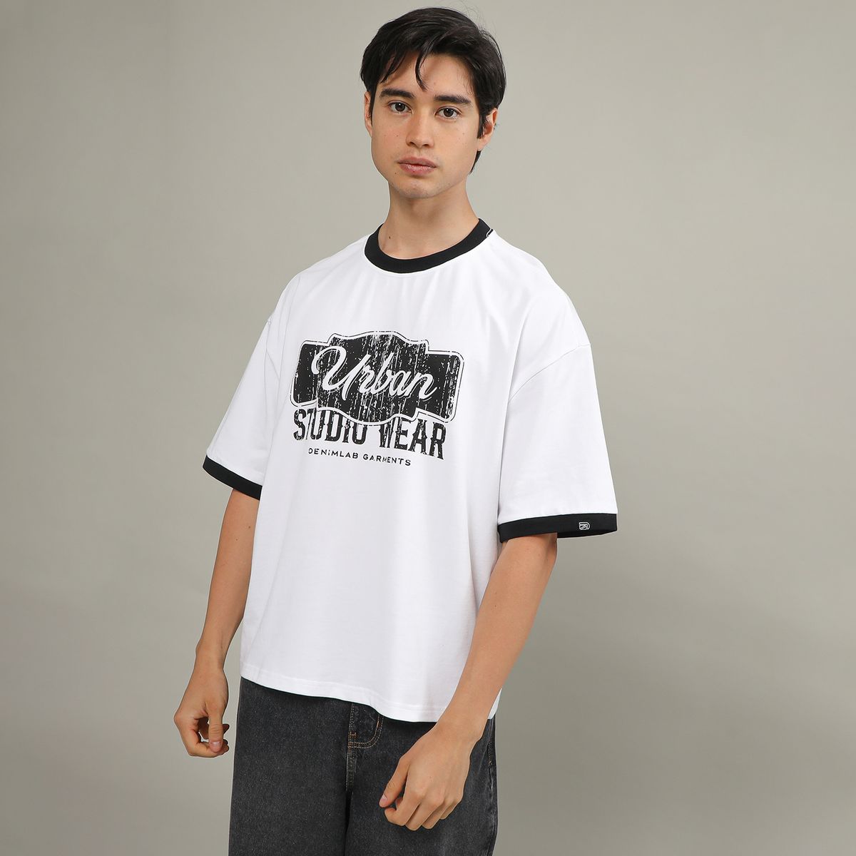 DENIMLAB - Polo 100% Algodón Boxy Fit Hombre Denimlab