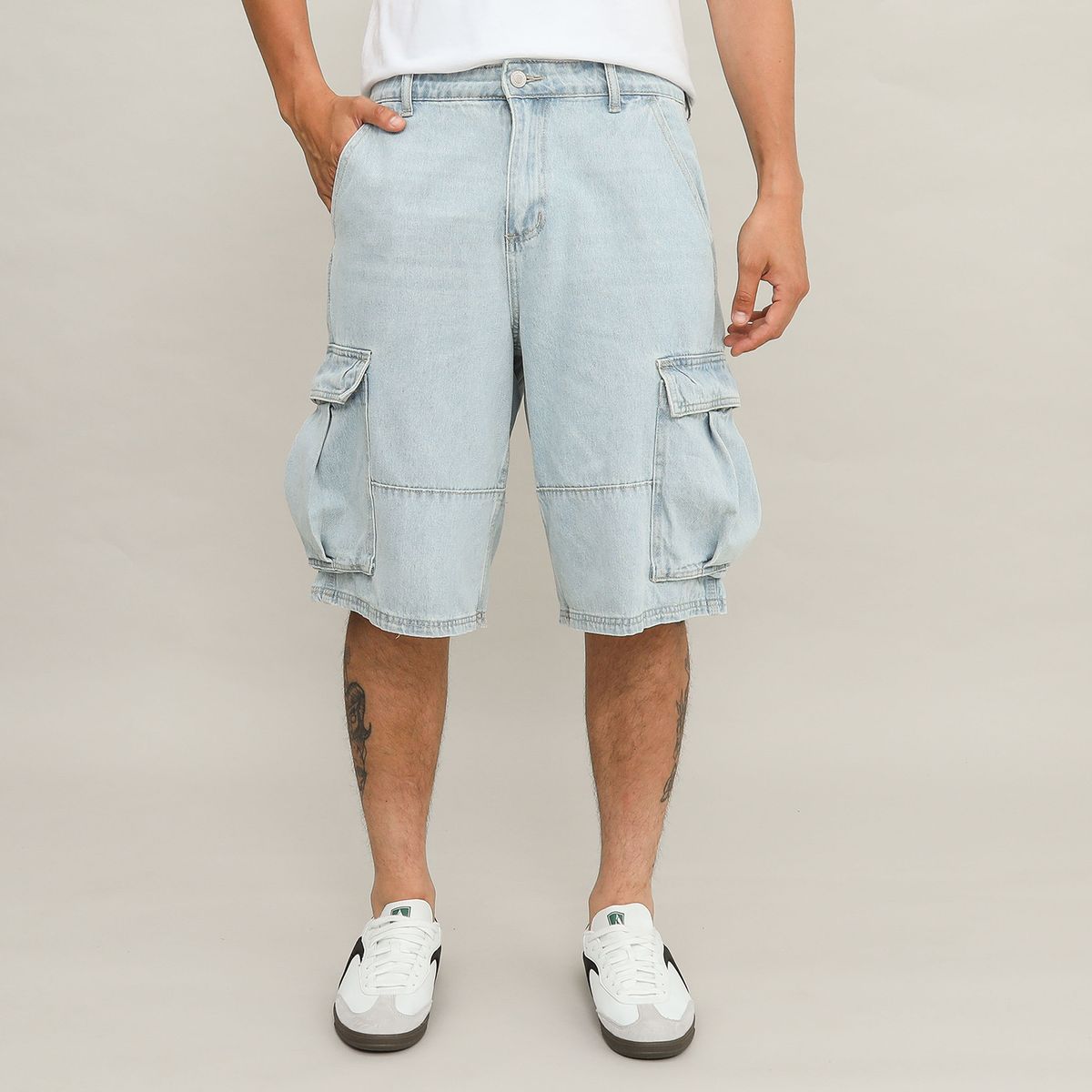 DENIMLAB - Short Baggy Fit Hombre Denimlab