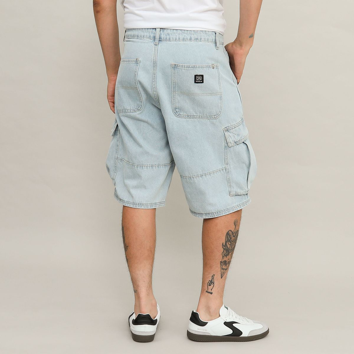 DENIMLAB - Short Baggy Fit Hombre Denimlab