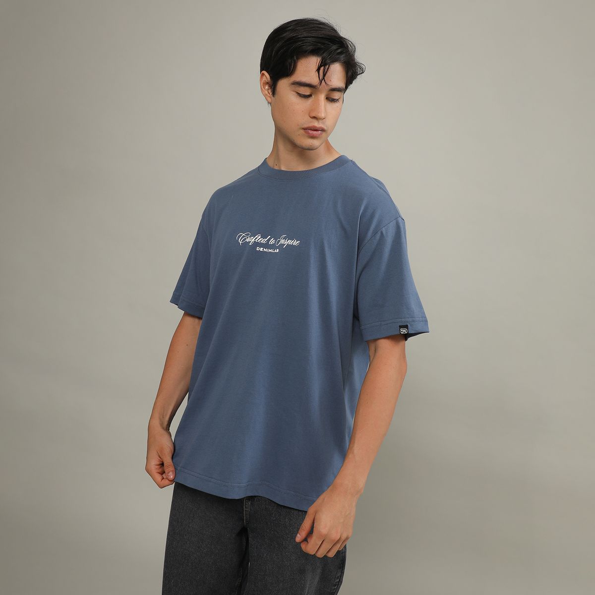 DENIMLAB - Polo Casual Oversize Fit 100% Algodón Hombre Denimlab