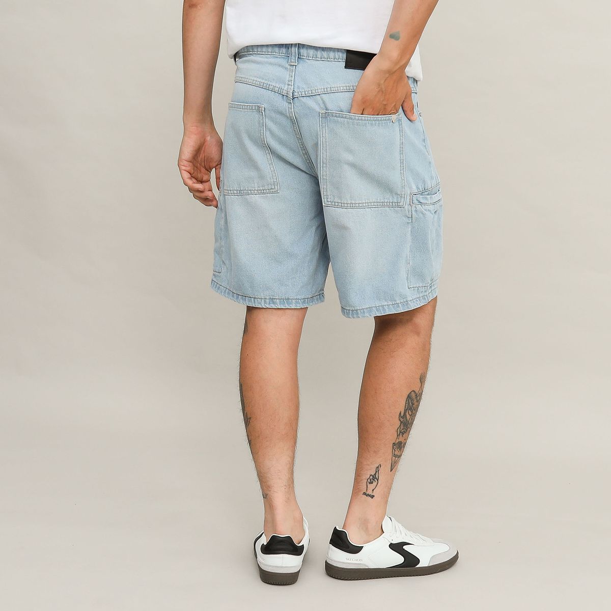 DENIMLAB - Short Baggy Fit Hombre Denimlab
