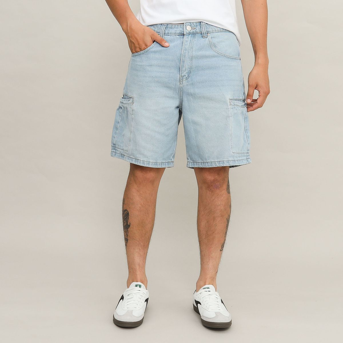 DENIMLAB - Short Baggy Fit Hombre Denimlab