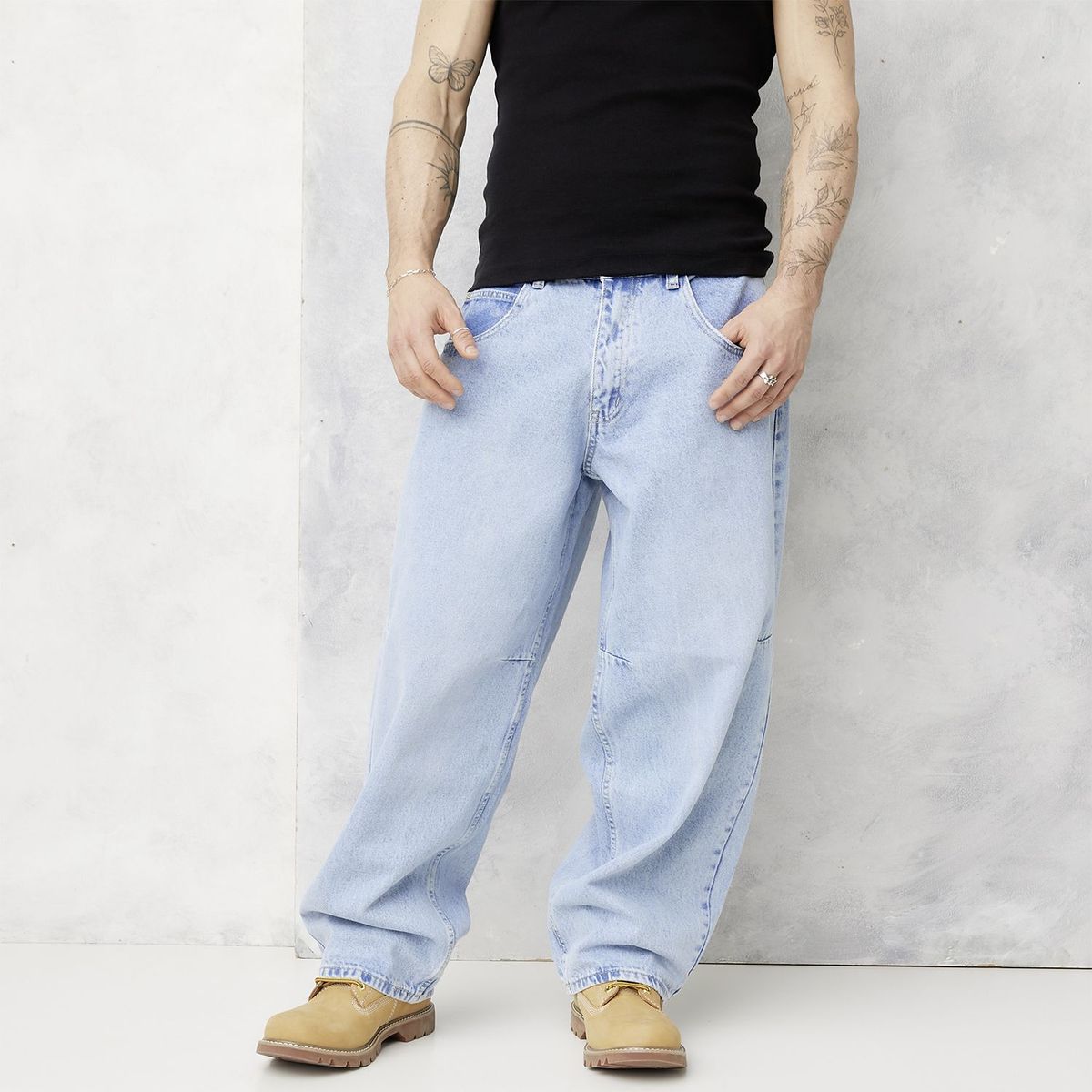 DENIMLAB - Jean 100% Algodón Baggy Fit Hombre Denimlab