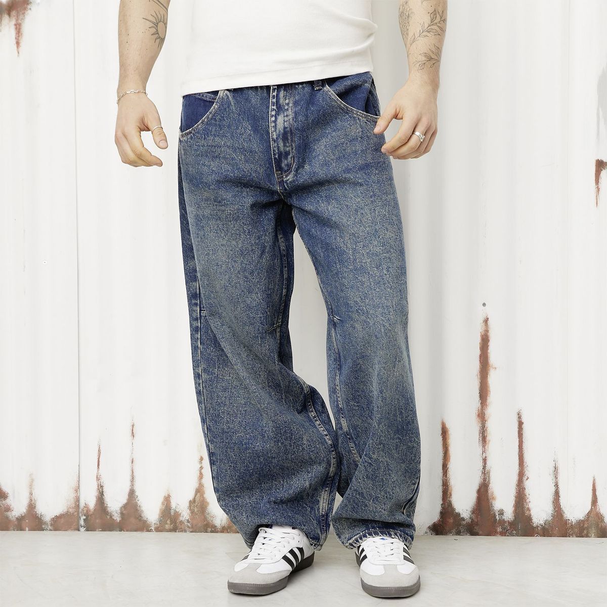 DENIMLAB - Jean 100% Algodón Baggy Fit Hombre Denimlab