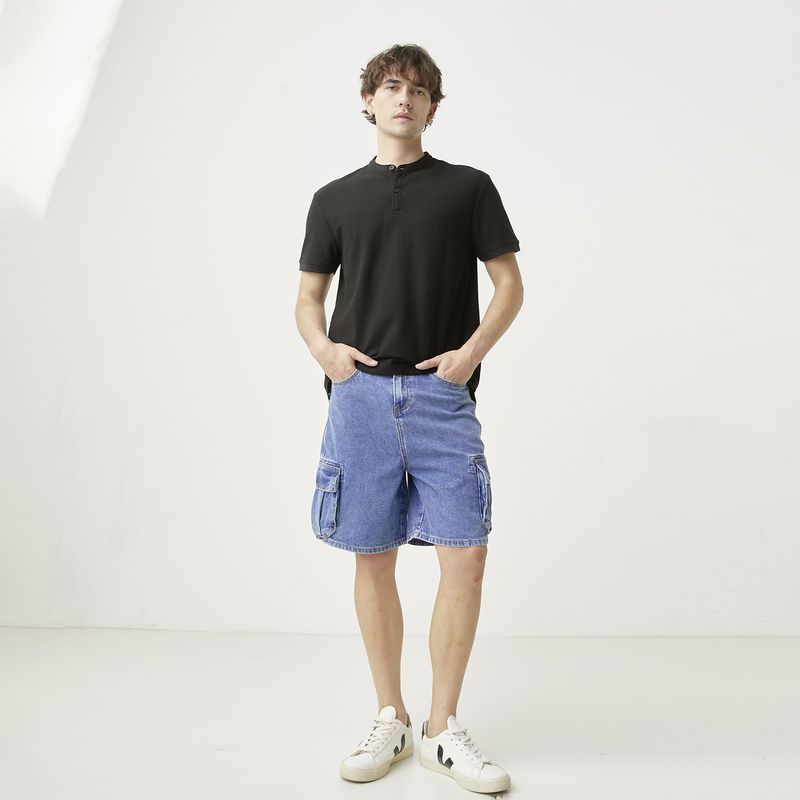BASEMENT - Short Regular Fit Hombre Basement