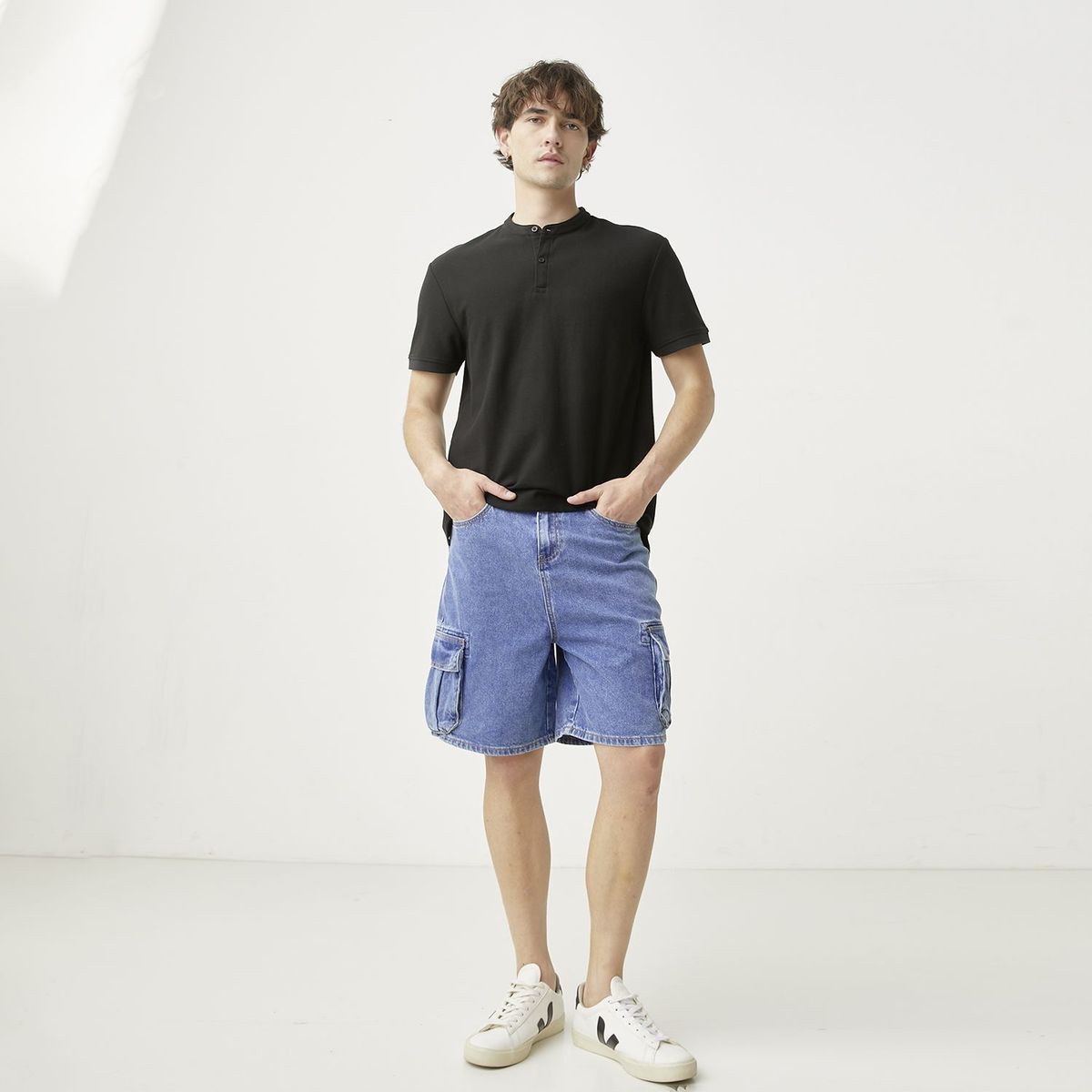 BASEMENT - Short Regular Fit Hombre Basement