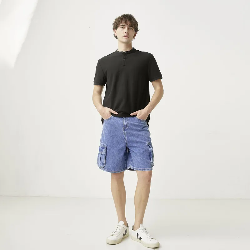 BASEMENT - Short Regular Fit Hombre Basement