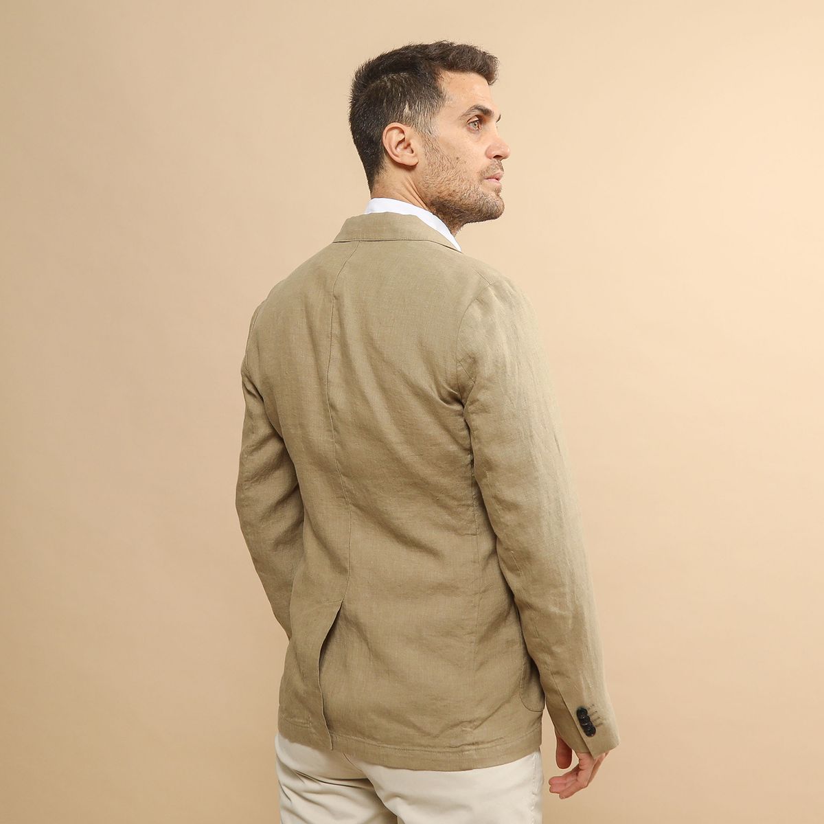 WOLF&HANK - Blazer 100% Lino Hombre Wolf&Hank