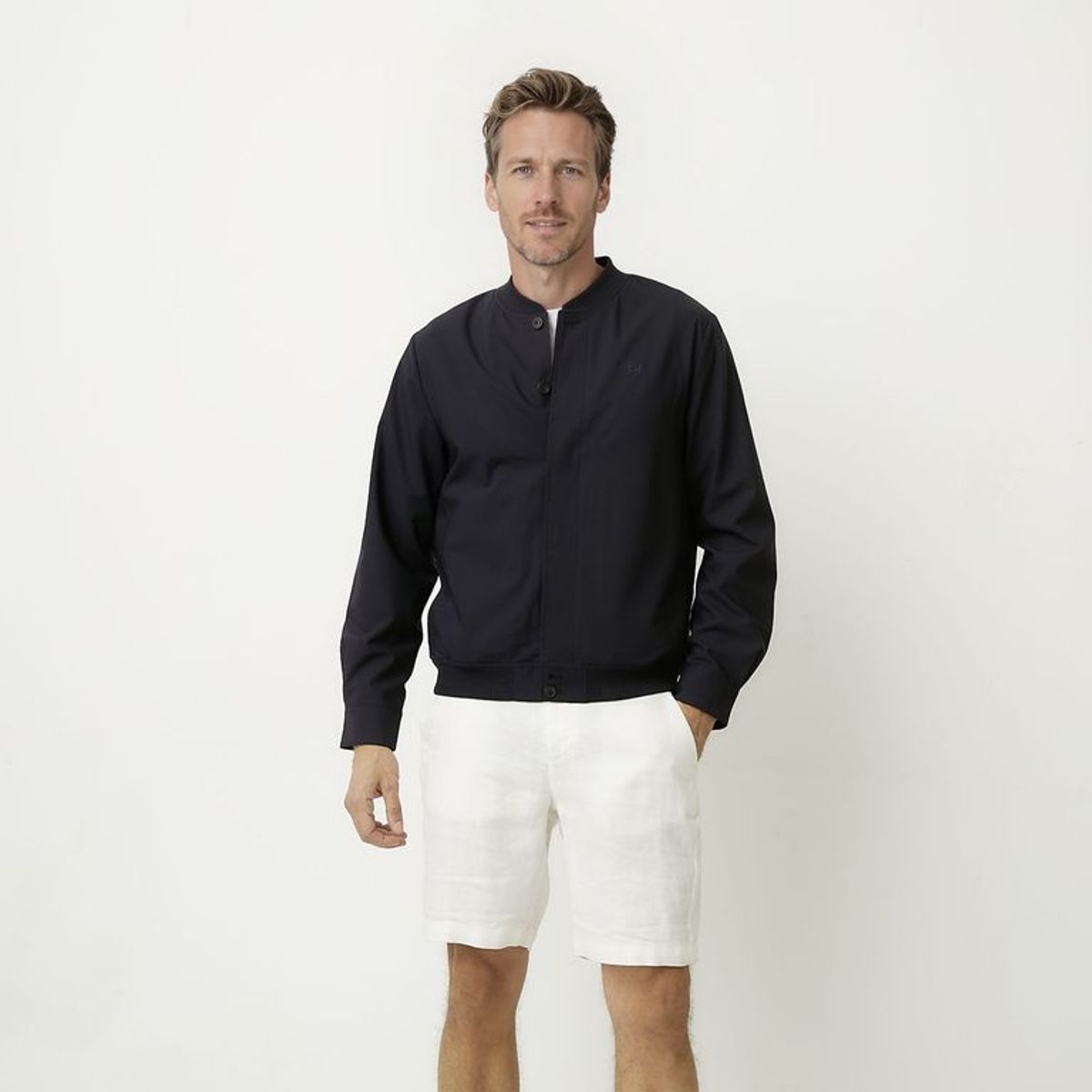 LA MARTINA - Casaca Lana Casual Hombre La Martina