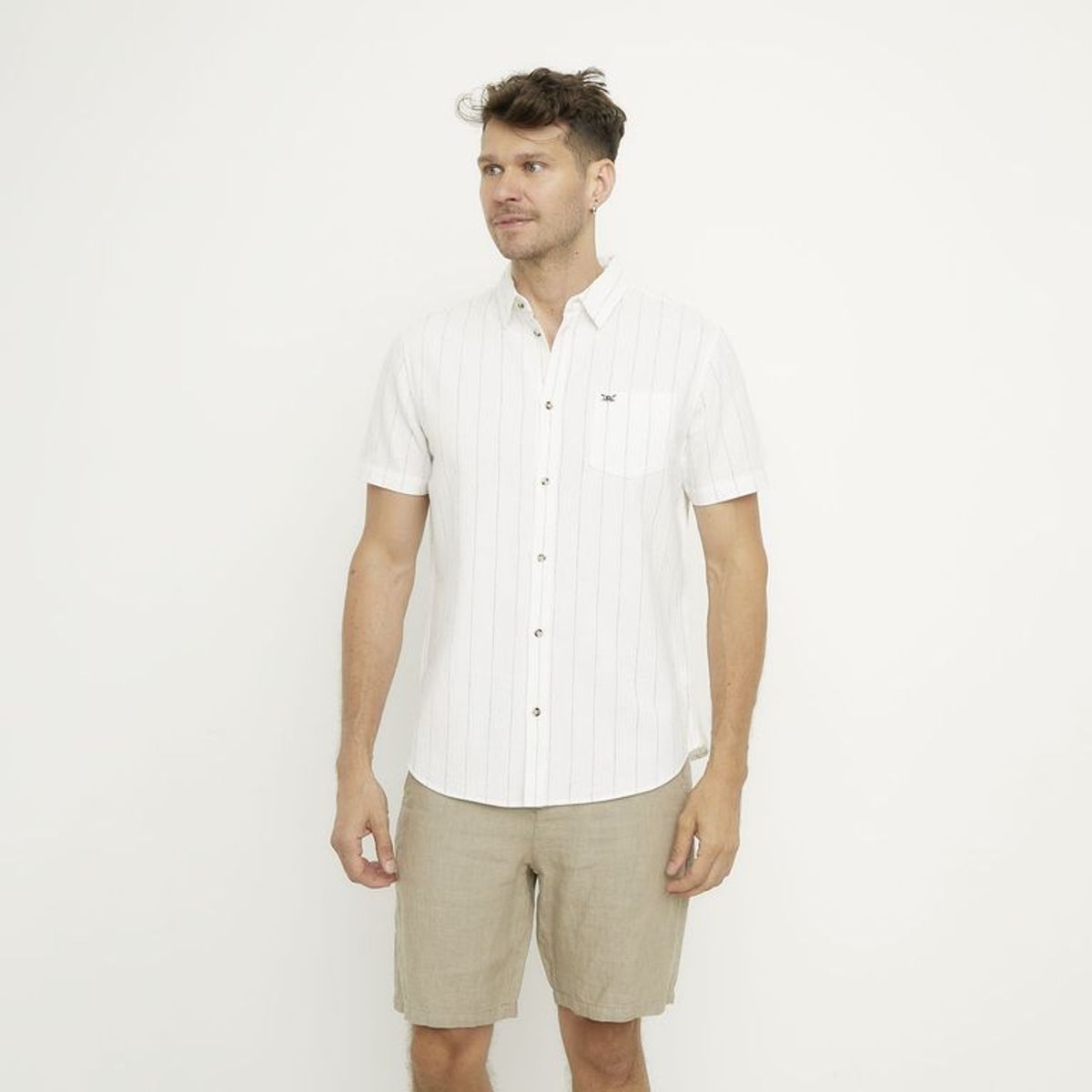 UNIVERSITY CLUB - Camisa Casual Regular Fit Hombre University Club