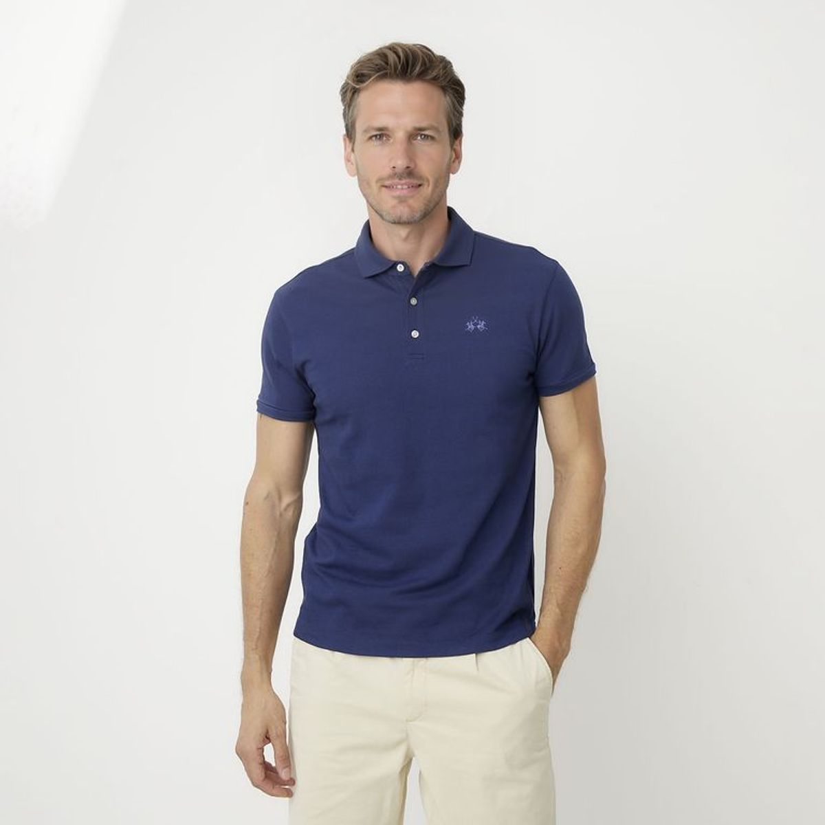 LA MARTINA - Polo 100% Algodón Regular Fit Hombre La Martina