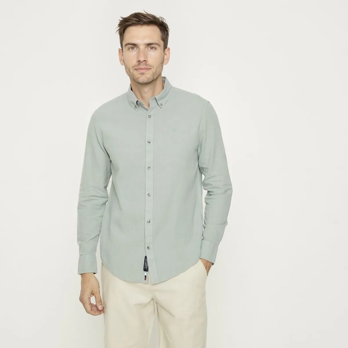UNIVERSITY CLUB - Camisa Lino Casual Hombre University Club