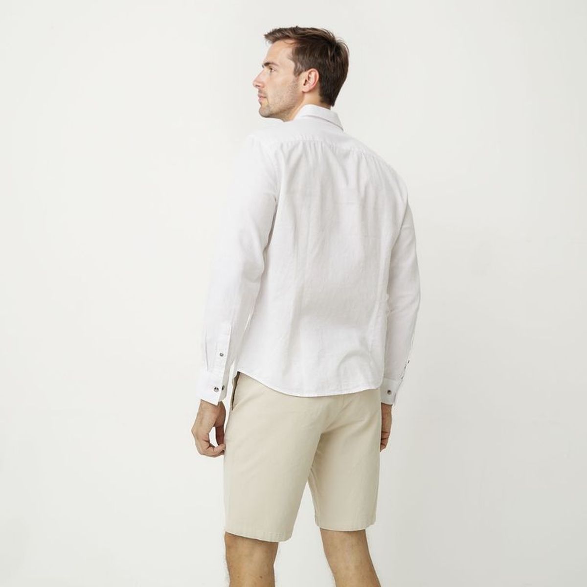 UNIVERSITY CLUB - Camisa Lino Casual Hombre University Club