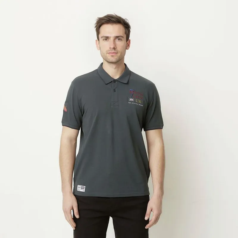 UNIVERSITY CLUB - Polo 100% Algodón Manga Larga Hombre University Club