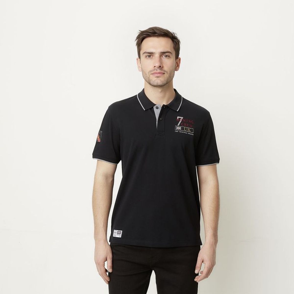 UNIVERSITY CLUB - Polo 100% Algodón Manga Larga Hombre University Club