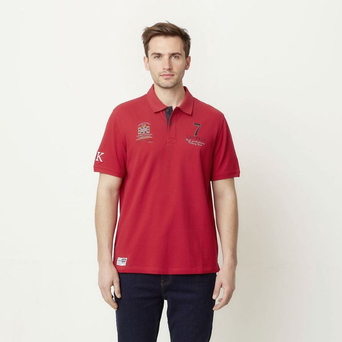 UNIVERSITY CLUB - Polo 100% Algodón Manga Larga Hombre University Club