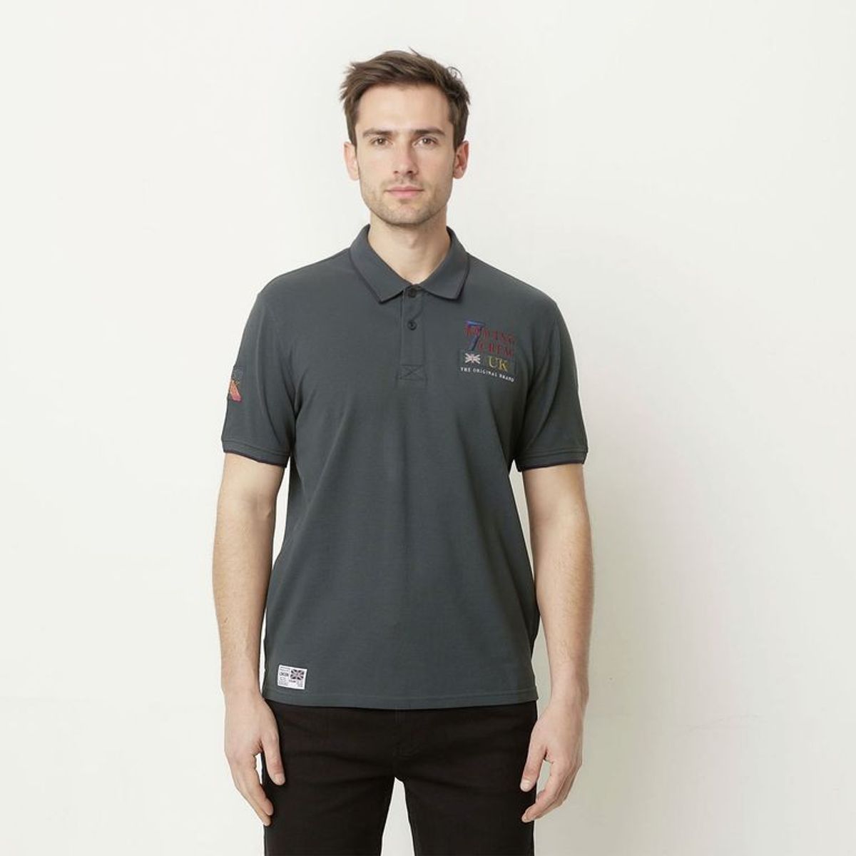 UNIVERSITY CLUB - Polo 100% Algodón Manga Larga Hombre University Club