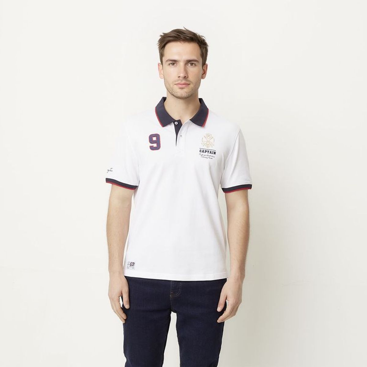 UNIVERSITY CLUB - Polo 100% Algodón Manga Larga Hombre University Club