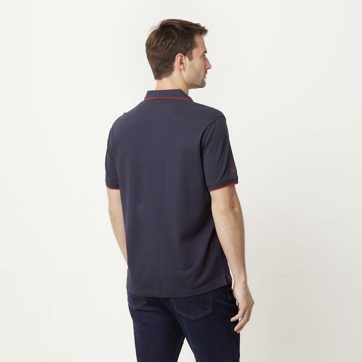 UNIVERSITY CLUB - Polo 100% Algodón Manga Larga Hombre University Club