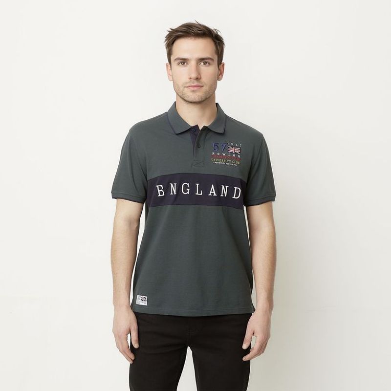 UNIVERSITY CLUB - Polo 100% Algodón Manga Larga Hombre University Club
