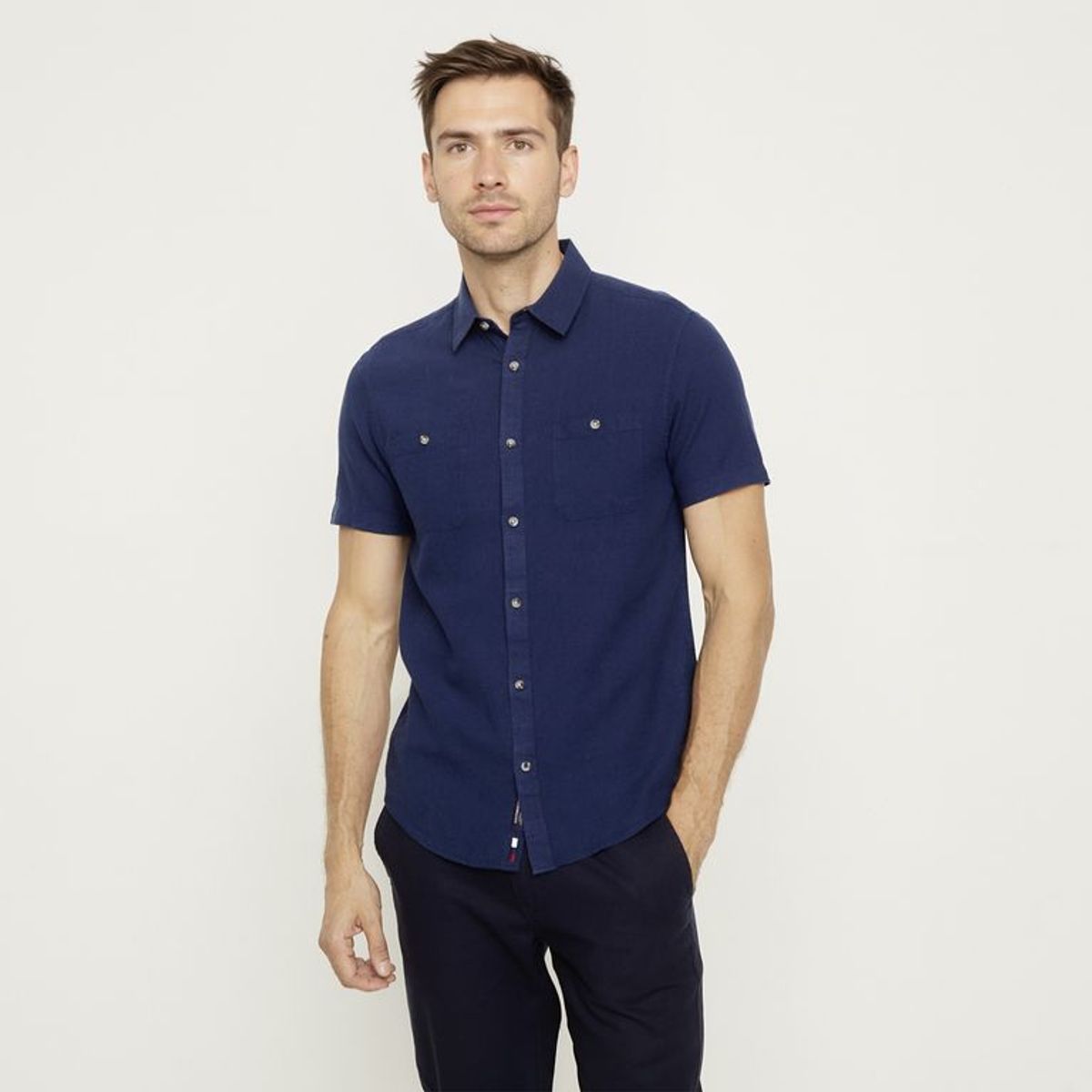 UNIVERSITY CLUB - Camisa Algodón Casual Hombre University Club