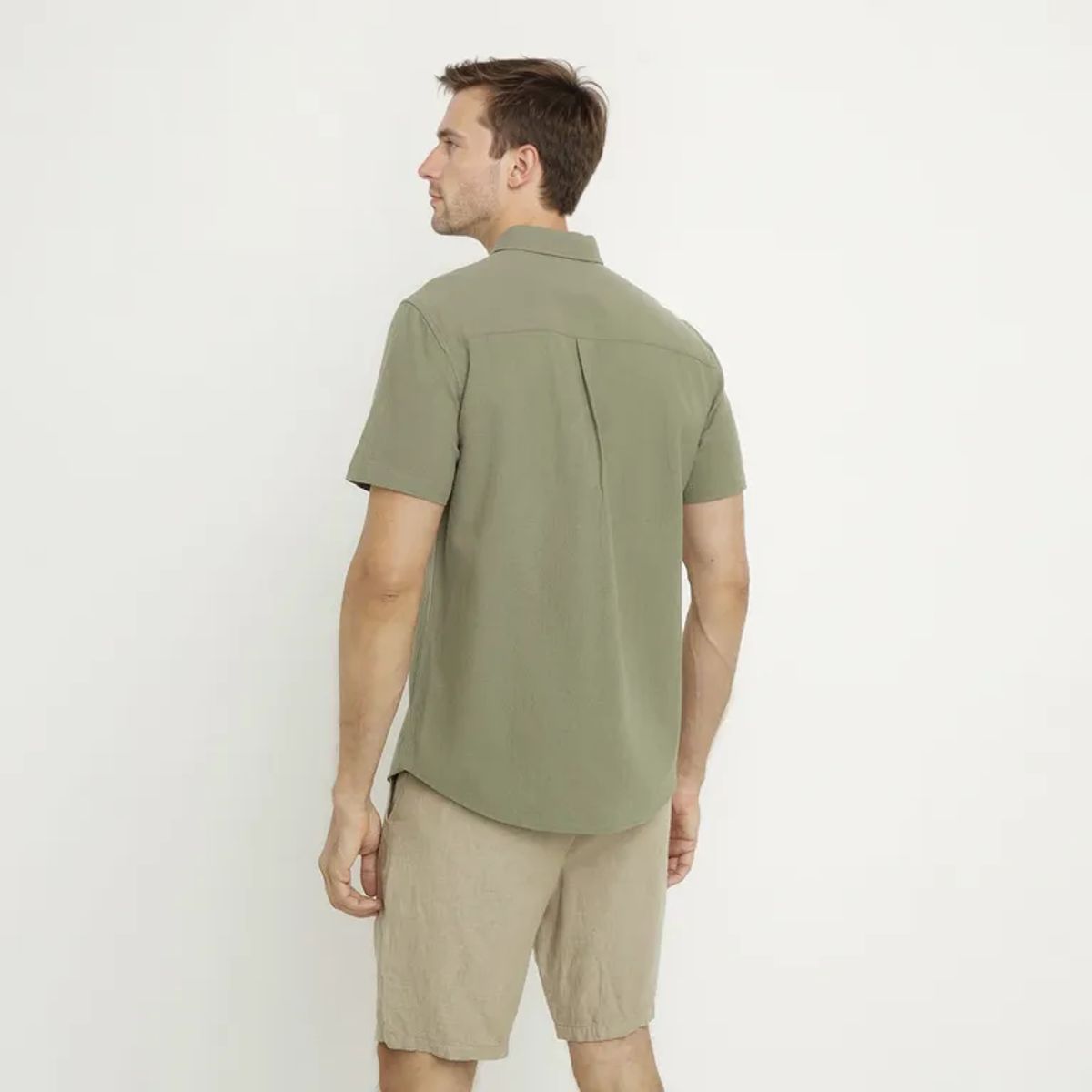 UNIVERSITY CLUB - Camisa Casual Regular Fit Hombre University Club