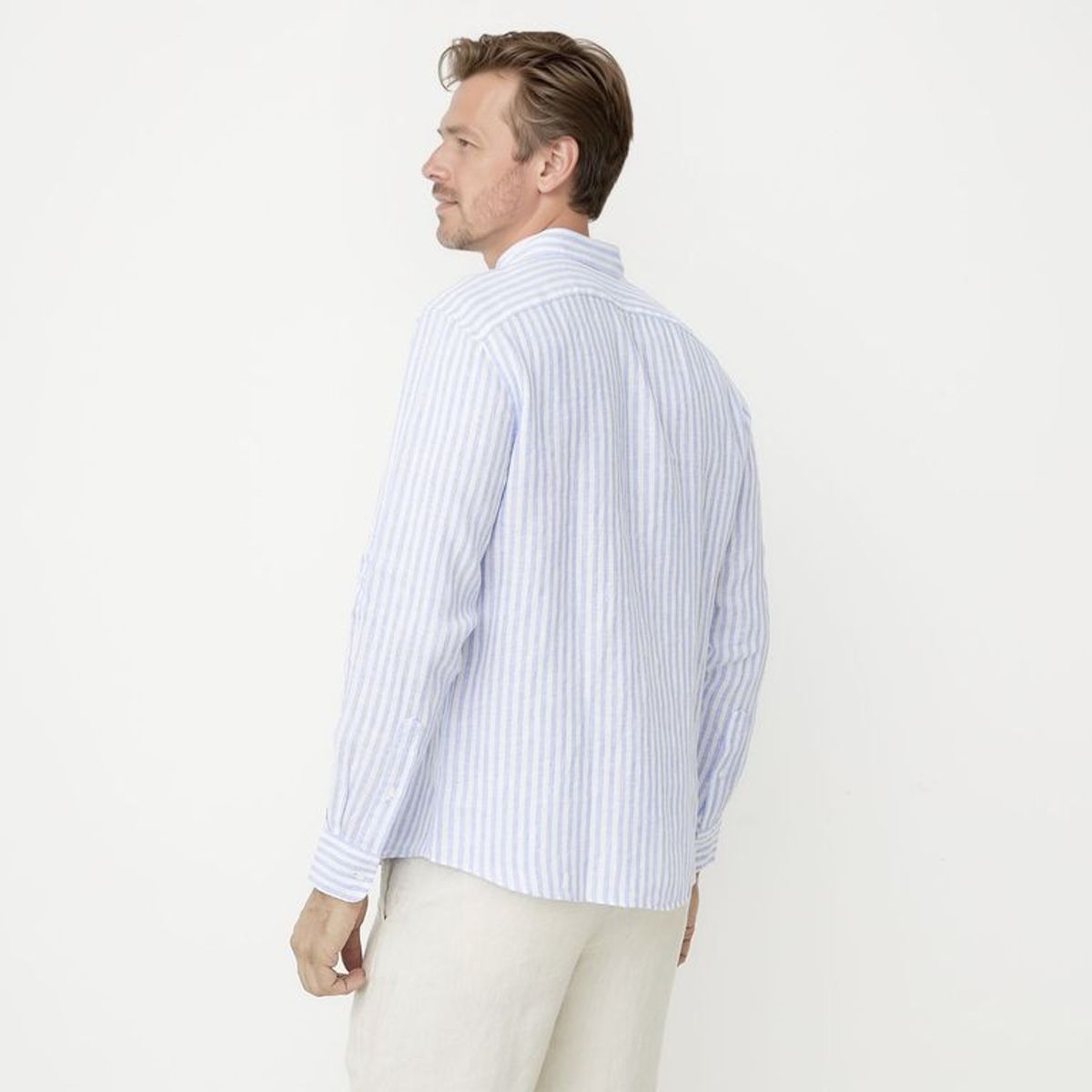 LA MARTINA - Camisa 100% Lino Casual Regular Fit Hombre La Martina