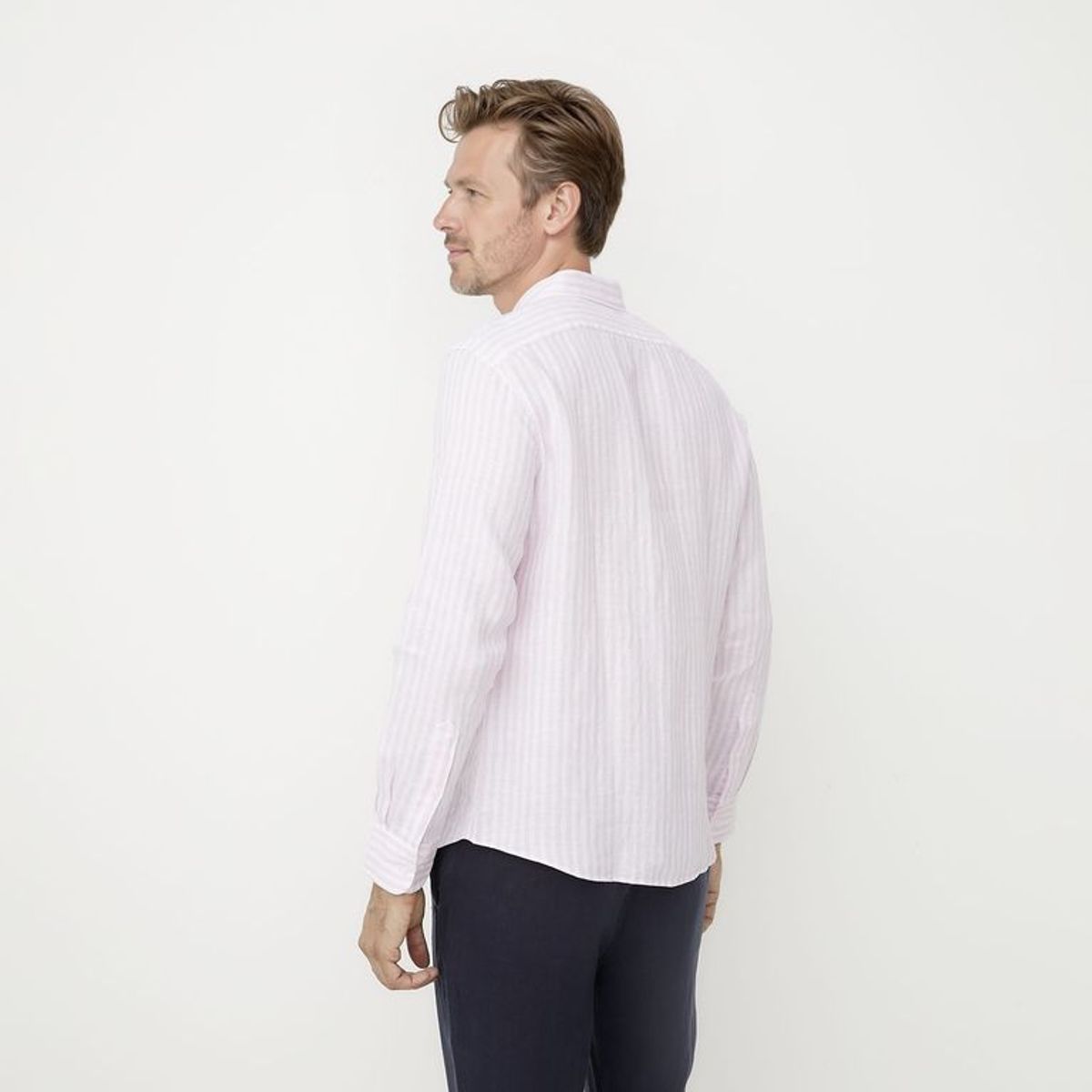 LA MARTINA - Camisa 100% Lino Casual Regular Fit Hombre La Martina