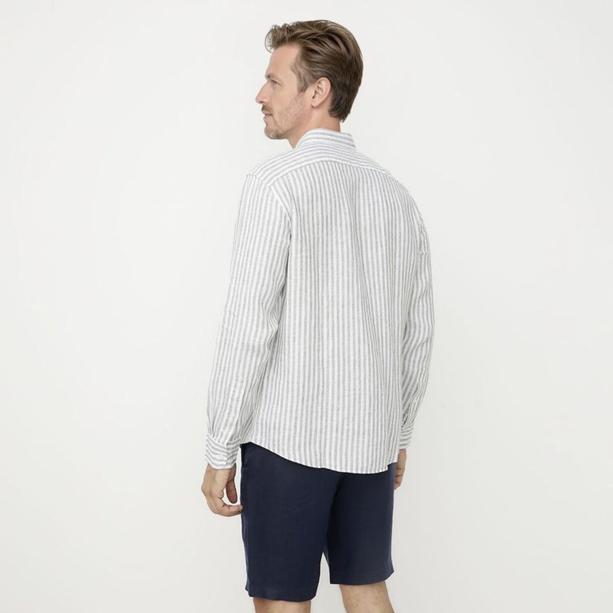 LA MARTINA - Camisa 100% Lino Casual Regular Fit Hombre La Martina