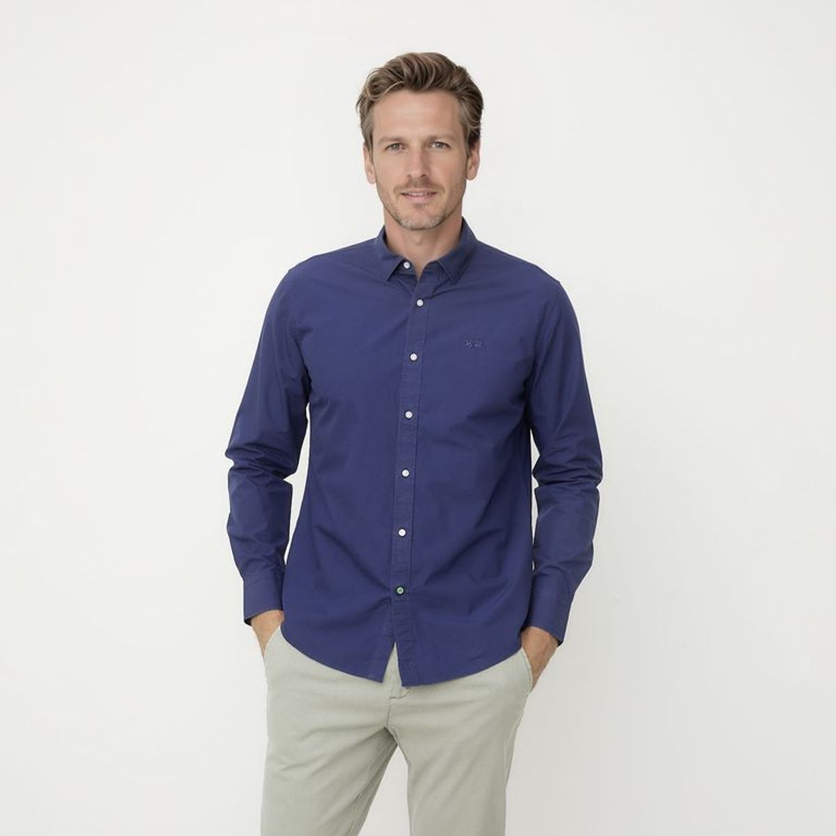 LA MARTINA - Camisa 100% Algodón Casual Regular Fit Hombre La Martina