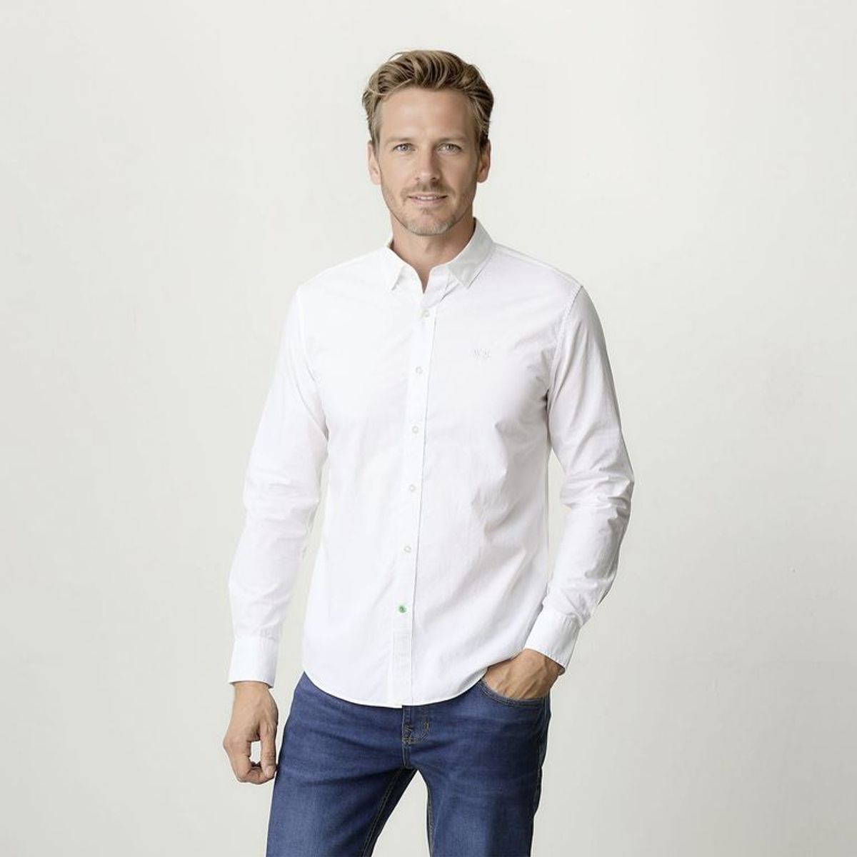 LA MARTINA - Camisa 100% Algodón Casual Regular Fit Hombre La Martina