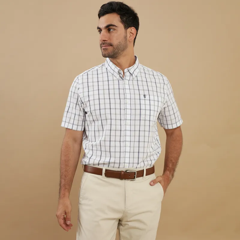 CHRISTIAN LACROIX - Camisa 100% Algodón Casual Hombre Christian Lacroix