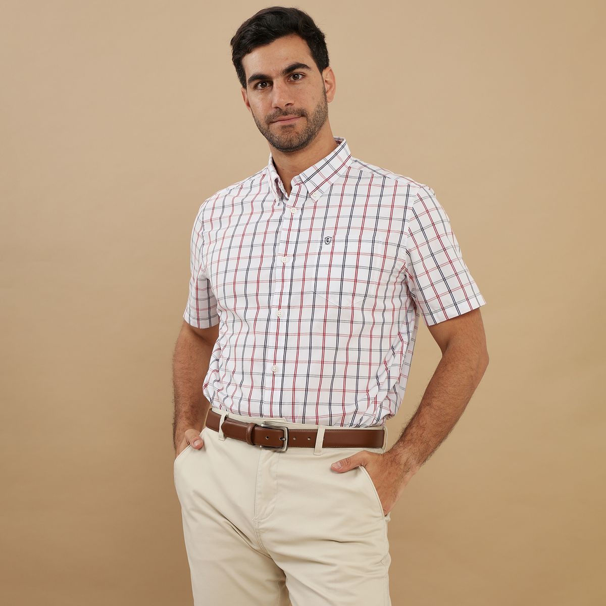 CHRISTIAN LACROIX - Camisa 100% Algodón Casual Hombre Christian Lacroix
