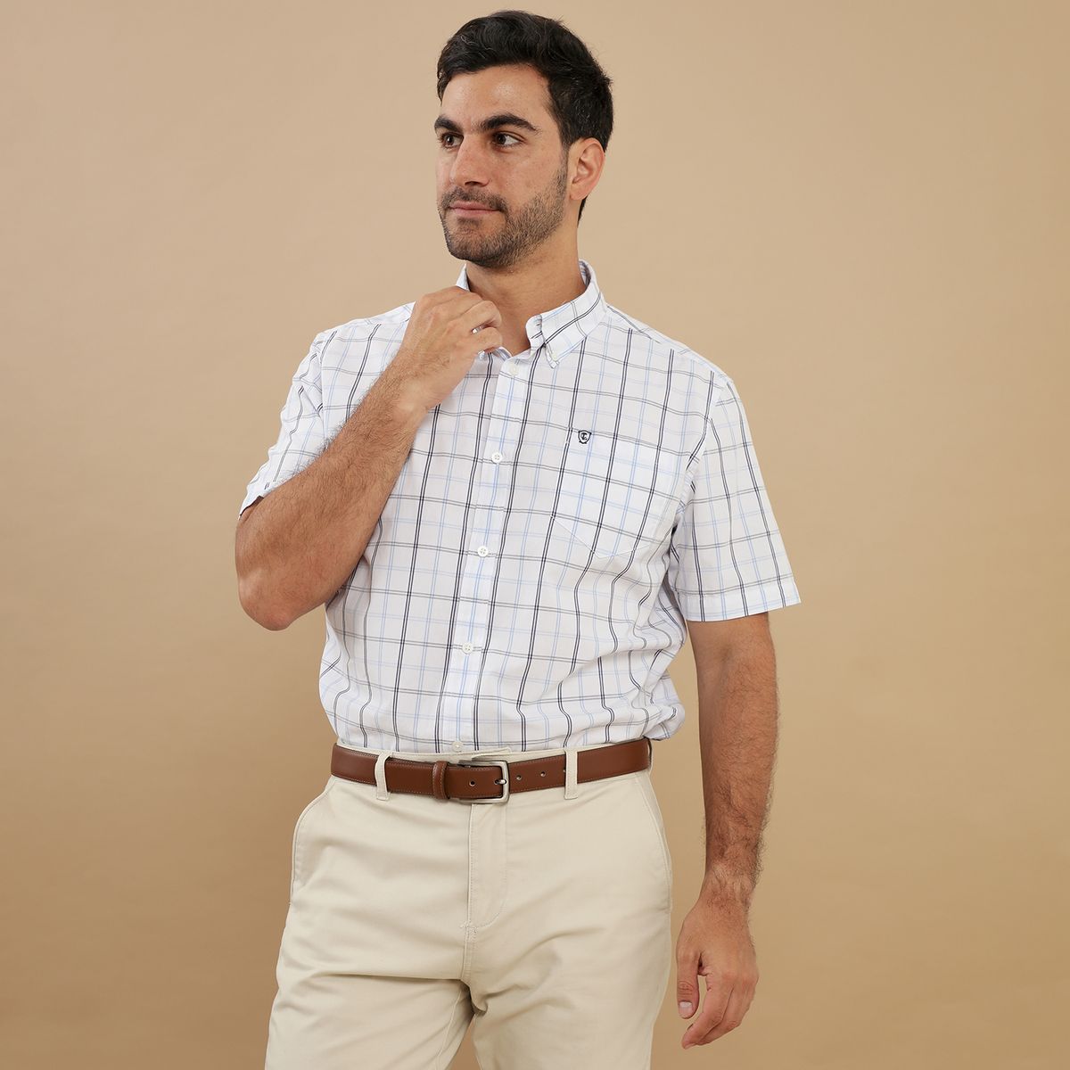 CHRISTIAN LACROIX - Camisa 100% Algodón Casual Hombre Christian Lacroix
